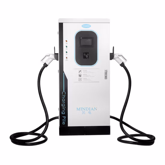 Piso de armas doble del cargador rápido 30kw 40kw 60kw de DC del coche eléctrico